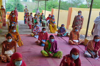 disinfected-mosquito-nets-at-mahisagar