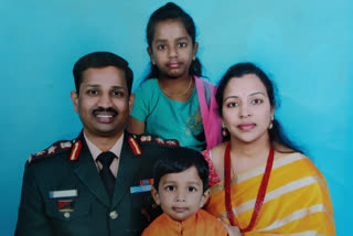 Colonel Santosh died in indo china border friction hails from Suryapet