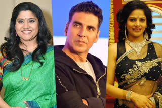 akshay kumar, renuka shahane, nupur alankar, ETVbharat