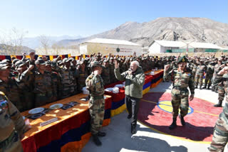 Etv Bharat, Gujarati News, Alert to security agencies in Kinnaur and Lahaul amidst Indo-China tension