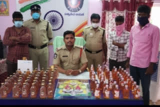 Illegal alcohol trafficking