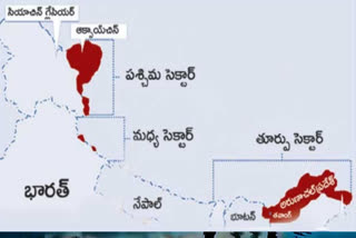 reson behind india china border conflict in each region along lac etv bharat