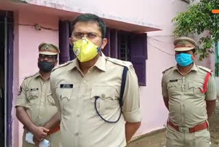 sp amith bardar sudden raids  to     srikakulam dst palakonda police station