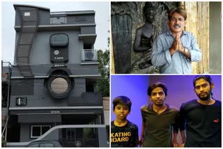 photographer built camera shaped house and named his children also as per camera company