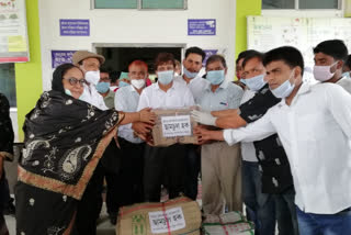 Fruit Distribution among corona effected peoples in barpeta by samsul hoque