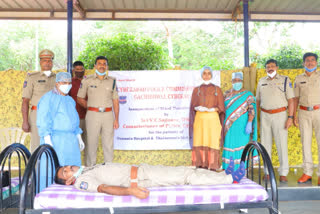 blood donation camp in cyberabad commissionerate