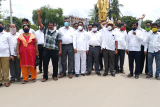 Judiciary rally to protest Chinese aggression in mahabubnagar district