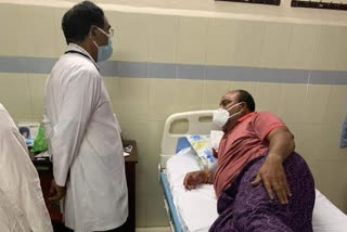 Doctors of the JGH hospital  performed the surgery for the former minister Acchennaidu