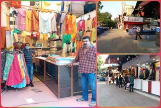 Sarojini Nagar Market reopen but shop keepers waiting for the costumer