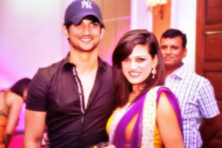 sushant singh rajput and her sister, ETVbharat