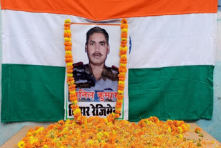 Mortal remains of slain Havaldar Sunil Kumar brought to Patna