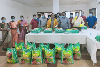 Essential Goods Supplied for poor peoples in Yadadri district