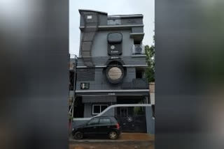 Camera-shaped home