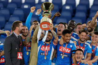 Napoli beat Juventus 4-2 on penalties to win Coppa Italia trophy