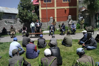 Agriculture Minister reached Lahaul