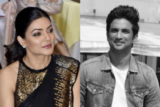 sushmita sen, sushant singh rajput, ETVbharat