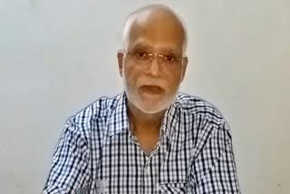 reaction of kuladhar Saikia about lock down impact on assam sahitya sabha guwahati assam etv bharat news