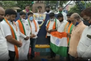 bjp leaders pay tribute to colonel santhosh babu