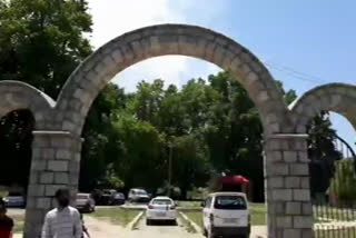 Historical Sheri Kashmir Park at Handwara in dilapidated condition, People demand its renovation