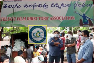 grocery distribution to film works through ccc at yellareddyguda hyderabad