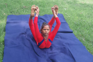 Yoga Girl Kajal Rawat joins the state government's Du Yoga Beat Corona campaign