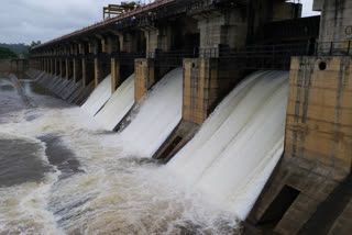 tunga dam full today cusecs of water reservoir river