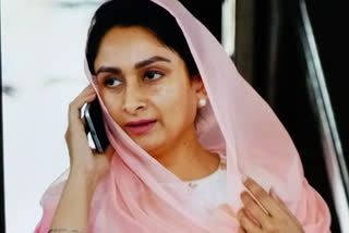 Union minister Harsimrat Kaur Badal