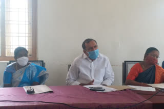 mla gandra venkataramana reddy participated in mandal level meeting in jayashankar bhupalpally district