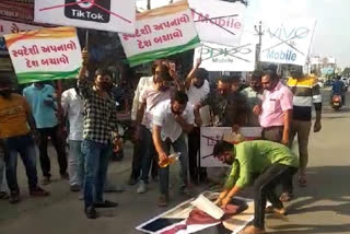 Protests erupted in Morbi