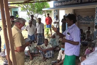 Tiruvannamalai milk producers dharna