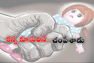 father killed daughter for money in amanigoodupadu at prakasham district