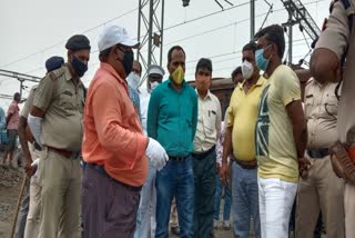 Malda DRM inspected Mirzachowki railway station in sahibganj