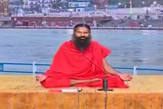 Ramdev conducts 'Yoga Protocol Rehearsal' in Haridwar