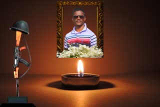 ladakh galwan valley martyr Ganesh Hansda cremation