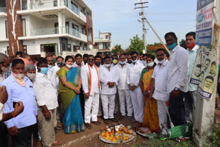 Development works at sangareddy