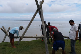 Terrible form of erosion in Dibrugarh