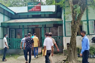 Investigation at dhemaji forest office by anti corruption branch assam etv bharat news