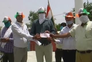 bhiwani district education officer pay tribute to martyred Indian soldiers on LAC