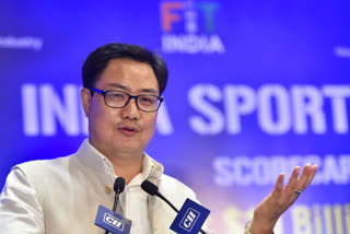 Sports Minister Kiren Rijiju