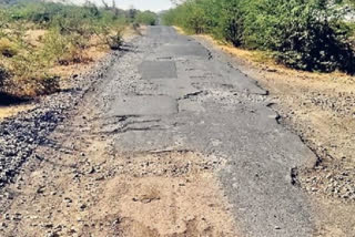 Many villages connect through roads, क्षतिग्रस्त ग्रामीण सड़कों की मरम्मत