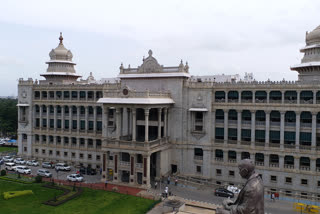 Disinfectant solution spray for Vidhana soudha tomorrow: shutdown on sunday