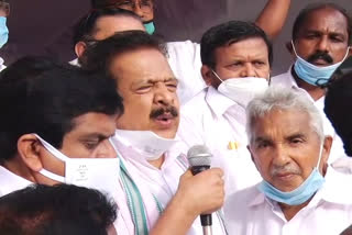 Ramesh Chennithala's fast in protest against police  രമേശ് ചെന്നിത്തല  രമേശ് ചെന്നിത്തലയുടെ ഉപവാസ സമരം  Ramesh Chennithala