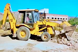 jaipur news  jaipur nagar nigam  jda action in jaipur  zero setback news  news of illegal mining  malviya nagar jaipur  Illegal mining in dayarampura