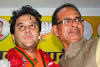 Shivraj Singh and Scindia