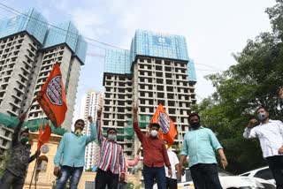 mns-agitation-against-chinese-project-in-thane