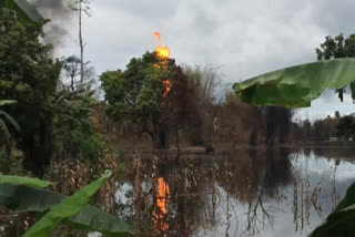 Fire continues to rage at gas well in Assam's Tinsukia