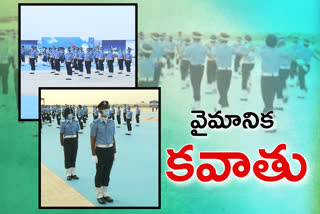 Passing Out Parade at Dundigal Air Force Academy in hydearabad