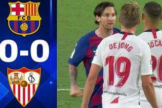 Sevilla held Barca