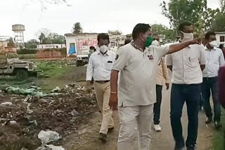 Collector and SP inspect bridge bridge at Sironj