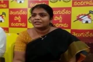 ex mla tangirala sowmya on tdp social activist krishna rao arrest